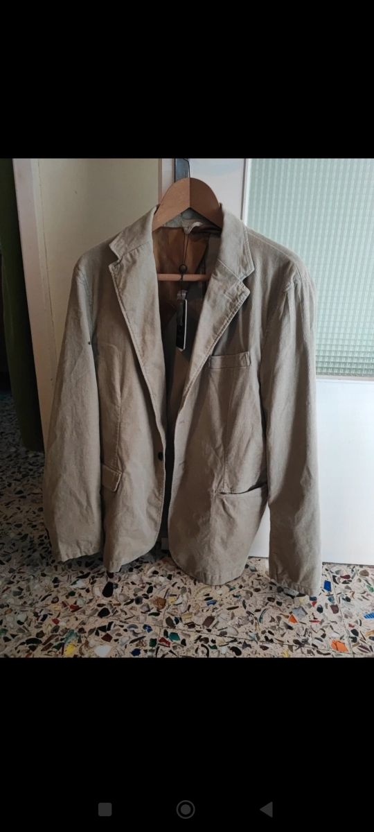 Blazer uomo JCT in velluto
