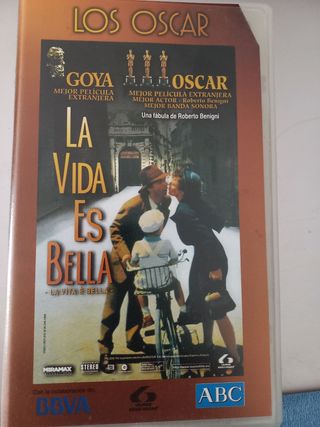 VHS La vida es Bella