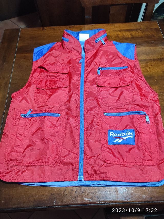 Gilet Reebok rosso
