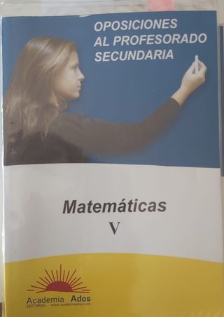 Temario opos secundària matematicas