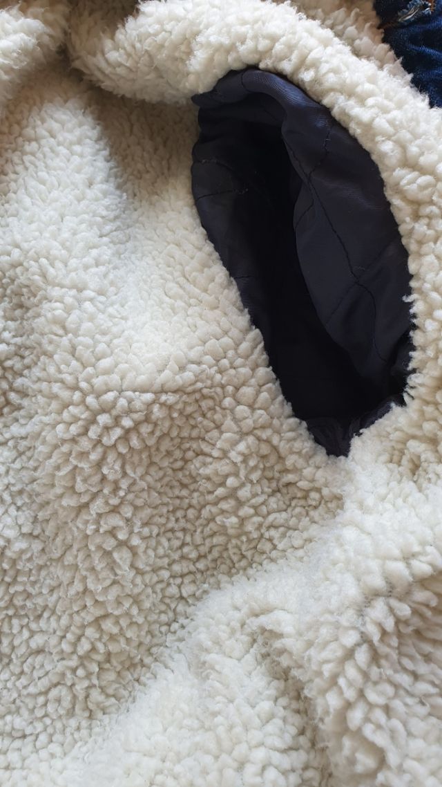 Cazadora vaquera con borreguillo Springfield