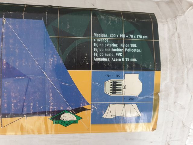 Tienda acampar 5 personas