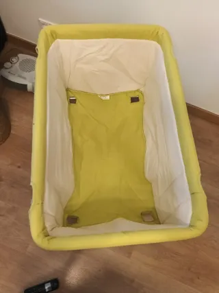 BABY HOME CUNA BEBÉ CON COLCHON Y FUNDA.