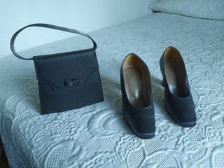 Juego de zapatos y bolso de fiesta