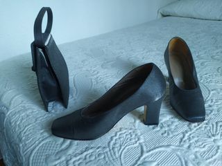 Juego de zapatos y bolso de fiesta