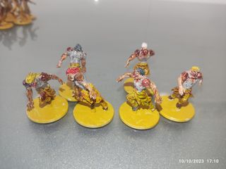 Zombicide. Angry Zombies. pintados . español