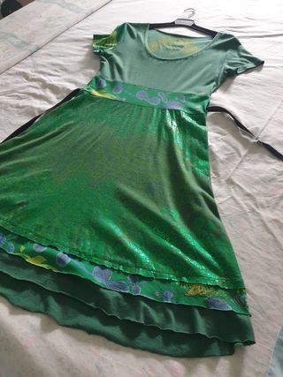 Vestido verde precioso de Desigual ORIGINAL