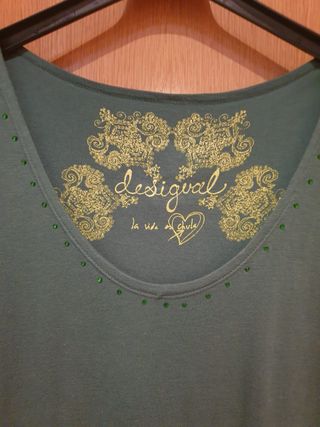 Vestido verde precioso de Desigual ORIGINAL