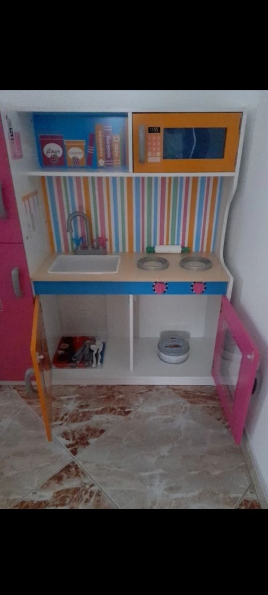 Multi Cocina madera de infantil 110cm de