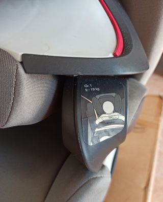 Silla bebe para coche de 9 a 36kg