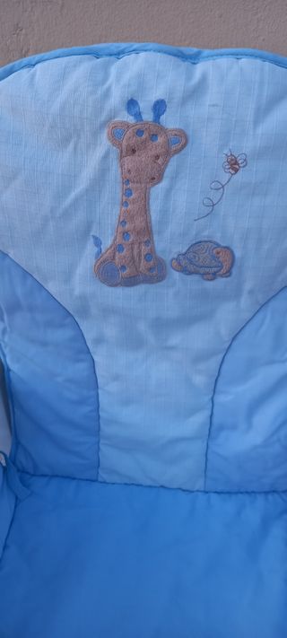 trona infantil Chicco madera blanca