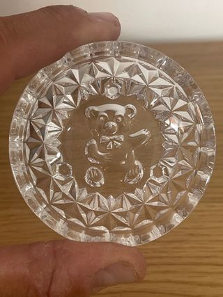 Cenicero Cristal osito