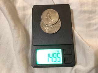 2 Monete francesi Argento 900
