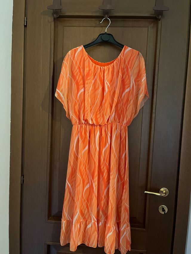 abito arancione