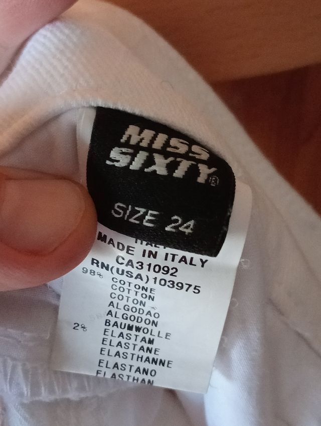 Jeans bianco Y2K - Miss Sixty