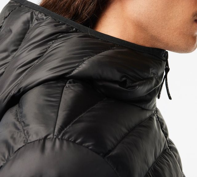 Anorak con Relleno Lacoste, M/L, Negro, A estrenar