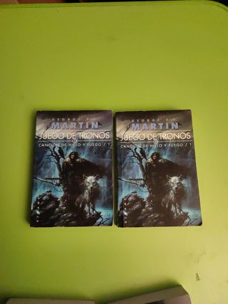LIBROS DE JUEGO DE TRONOS