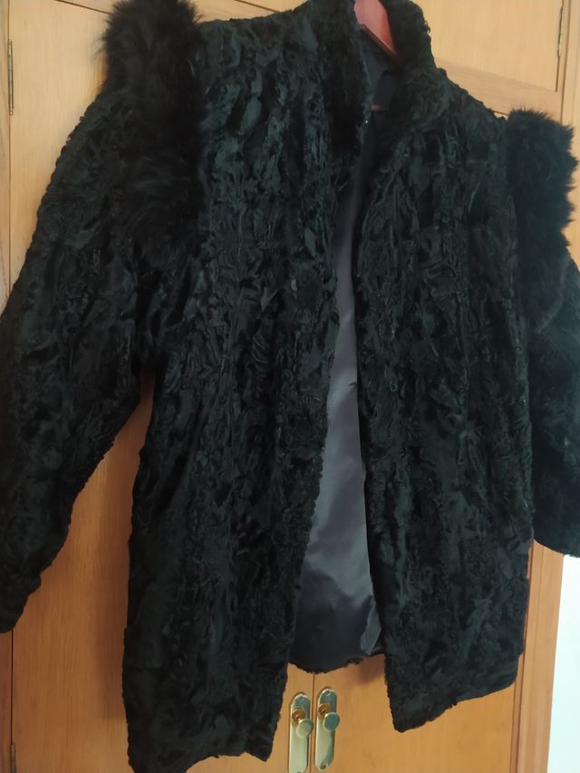 Chaquetón de astrakan