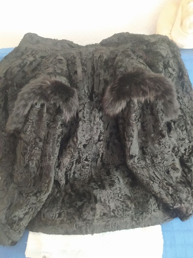 Chaquetón de astrakan