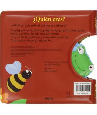 Libro de baño ¿Quién eres?