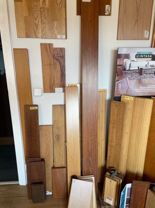 tarimas macizas de todas las especies de madera