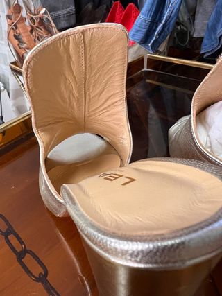 zapatos tacòn usados una vez