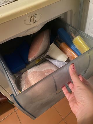 Congelador de 3 cajones