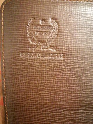 Maletín en piel auténtica, marca Loewe