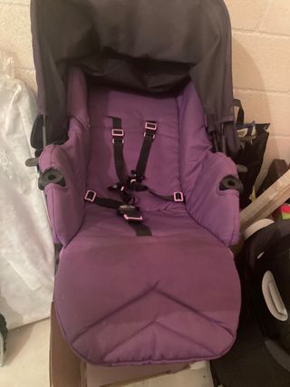 Carrito trio MUUM de Jané lila y morado.