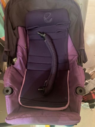 Carrito trio MUUM de Jané lila y morado.