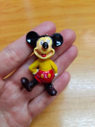 Figura goma Mickey Mouse vintage