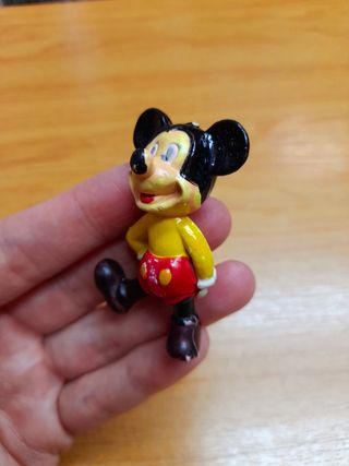 Figura goma Mickey Mouse vintage