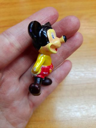 Figura goma Mickey Mouse vintage