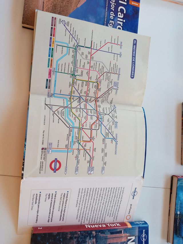 Las guías de viaje de Lonely Planet, estupendo tam