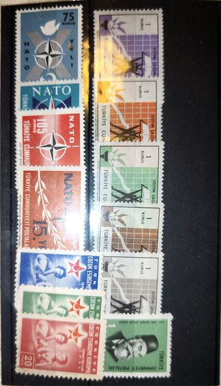 Francobolli Turchia vari