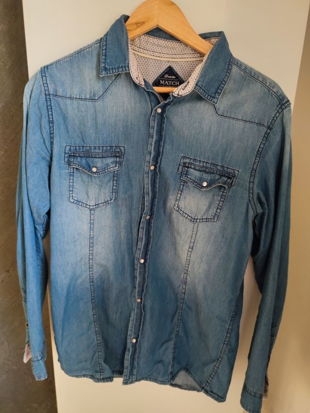 Camicia Jeans manica lunga Denim