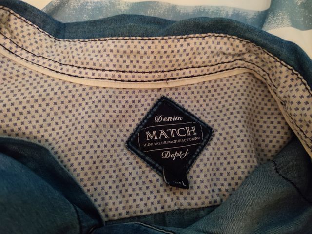 Camicia Jeans manica lunga Denim