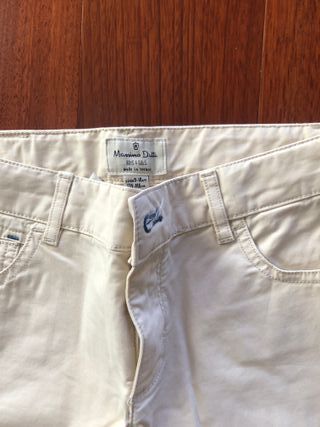 Calças beges Massimo Dutti - 9 anos