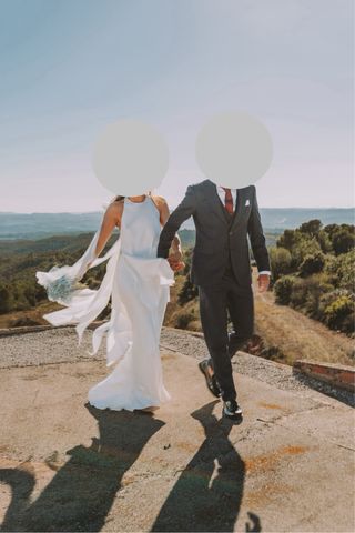 Vestido de novia Jesus Peiro 2024