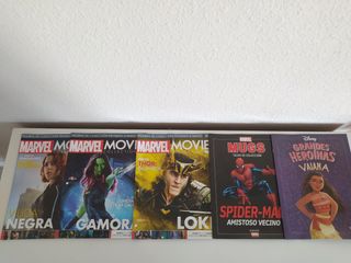 Revistas Marvel y Disney