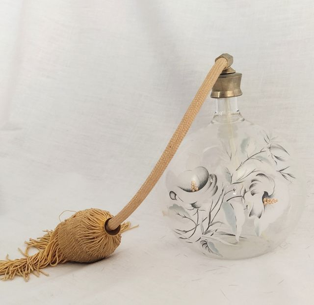 Perfumero de cristal antiguo