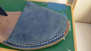 Sandalias Menorquinas, Azules