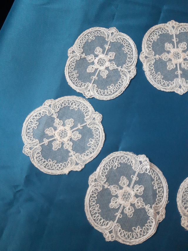 Posavasos de hilo artesanos