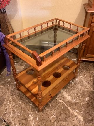 Camarera de pino para salòn