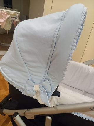 Vestiduras capazo uppababy vista