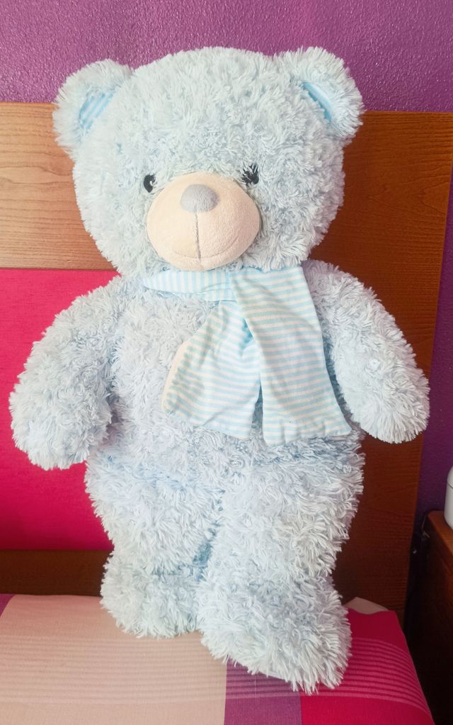 PELUCHE OSO AZUL
