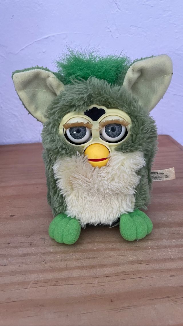 furby verde.Vintage