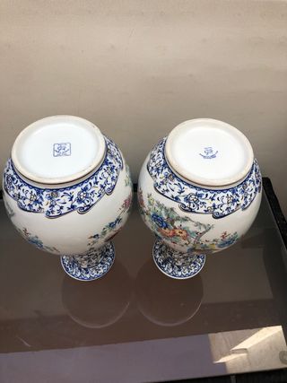 Dos jarrones Chinos grandes
