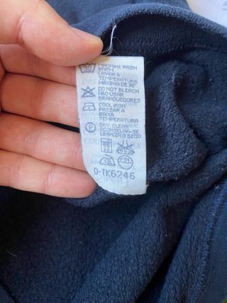 Sudadera Bordada Armani Jeans Azul Marino