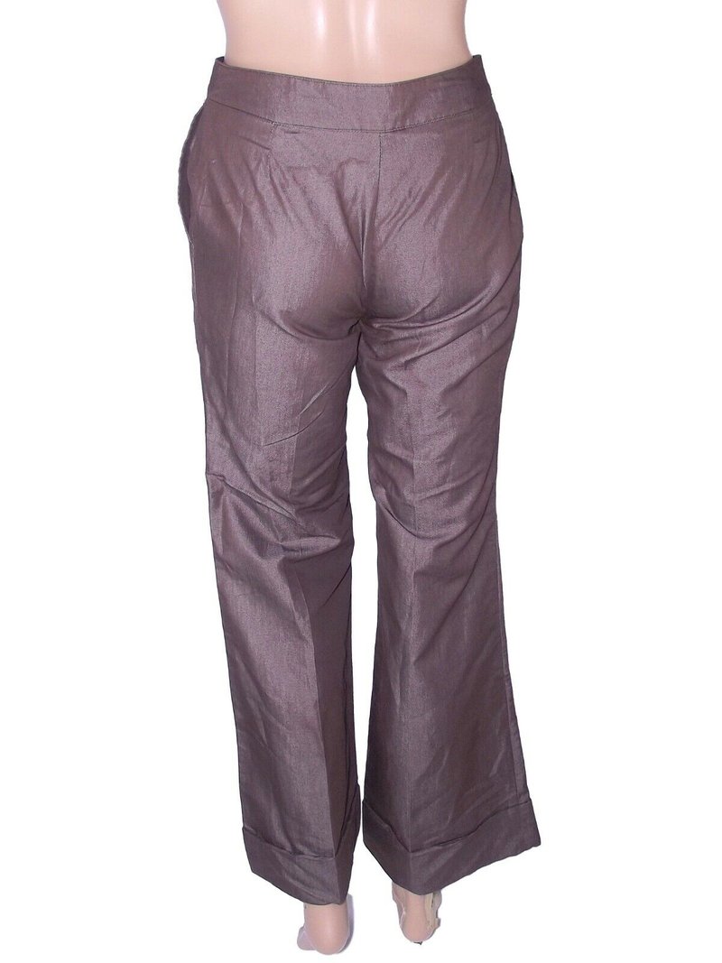 Motivi Pantalone Da Donna Marrone Bootcut Flare 38 image 3